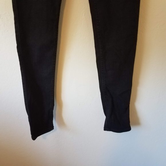 Abercrombie & Fitch Womens 8R Black The A&F Super Skinny Jeans NWT - Picture 3 of 10